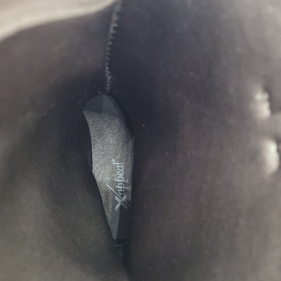 NWOB Xappeal Twain Cowgirl Western Boots Brown Faux Leather Women's 7.5 - Picture 7 of 8